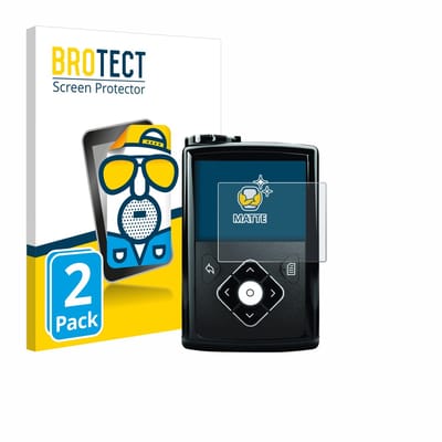 BROTECT - Screenprotector voor Medtronic Minimed 780G/ 770G/ 670G/ 640G/ 630G - Folie Beschermfolie matte 2 Stuks