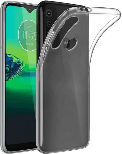 Hoesje Geschikt voor: Motorola Moto G8 Play - Silicone - Transparant