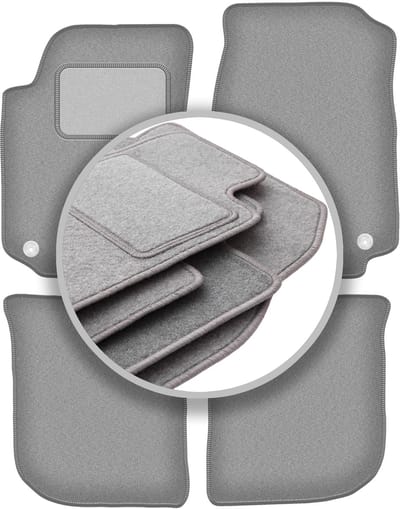 Grijze automatten voor: Audi A6 C4 sedan, stationwagen, avant (1994-1997)