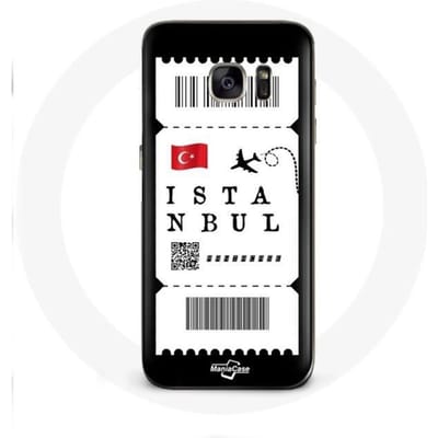 Samsung Galaxy S7 hoesje Vliegticket Istanbul Türkiye