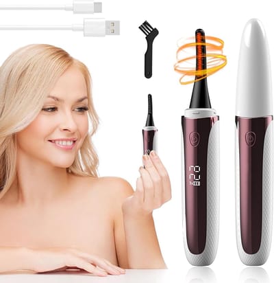 Verwarmde wimperkruller voor een langdurige krul, perfect voor volumineuze wimpers en make-up styling
