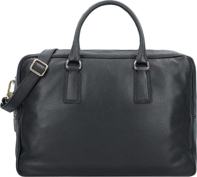 abro Adria Schoudertas Leer 39 cm - Dames - black-gold