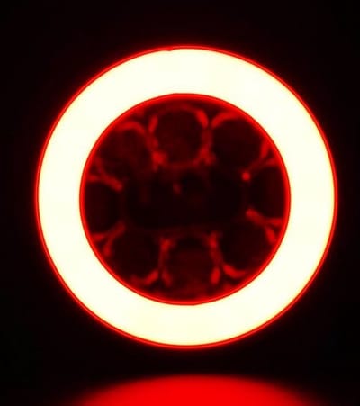 LED mistlicht met achterlicht | 12-36v | 5 pins