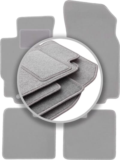 Grijze automatten voor: Peugeot 406 sedan, stationwagen, break (1995-2004)