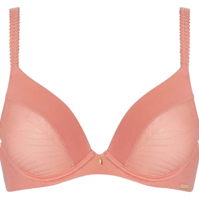 Livera Bra Tshirt Covering Memory Soft Trop Lantana Size: C70 | Bras Outlet | Dames | Blauw