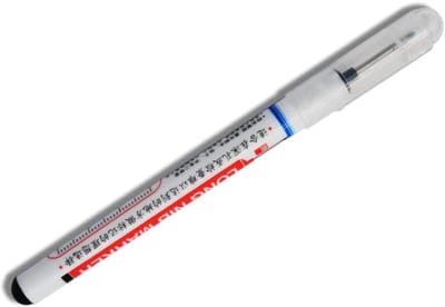Diepe Gaten Stift - Lange Nib Marker - Hardware Verwerking - Waterdichte Sneldrogende Inkt - 20mm Punt - Zwart