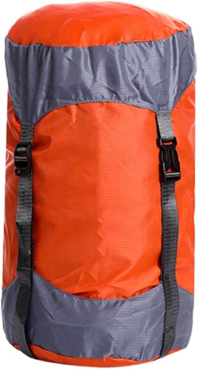 Compressiezak - Opbergzak - Ruimtebesparende Opslag - Waterdichte Buitenlaag - Maat L - Oranje