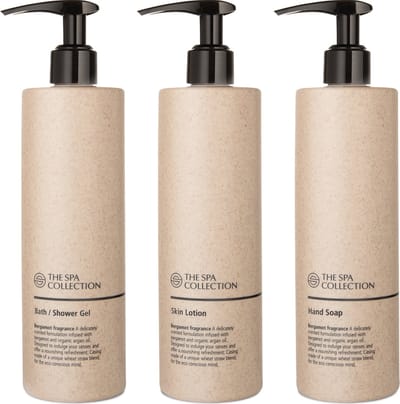 The Spa Collection Bergamot - Body Wash + Handzeep + Body Lotion - 400 ml pompfles - Set van 3 stuks