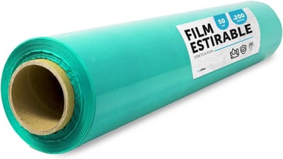 Verpakkingsfolie Groen - Rekfolie Plastic - Verhuisbescherming - Extra Grip - 50 x 200 cm - Groen