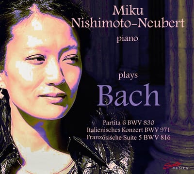Miku Nishimoto-Neubert - Nishimoto-Neubert Plays Bach (CD)
