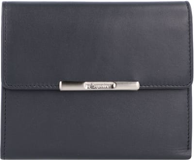 Esquire Helena Portemonnee Leer 12 cm - Dames - Horizontaal - blau
