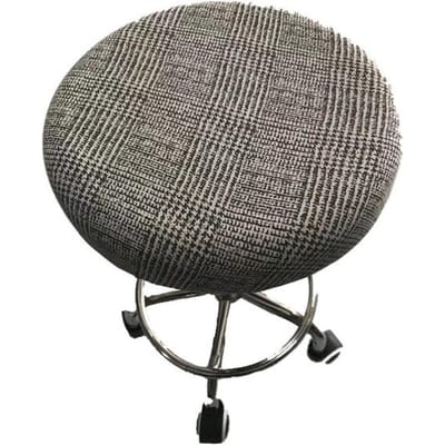 Elastische barkrukhoezen Ronde stoelhoes Anti-vuile stoelhoezen Barkruk Stretch Polyester stoelhoes Beschermer Kussens 1 Pc (22-33cm)