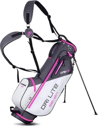 Big Max Dri Lite Seven - Waterdichte Golftas - Standbag - Wit
