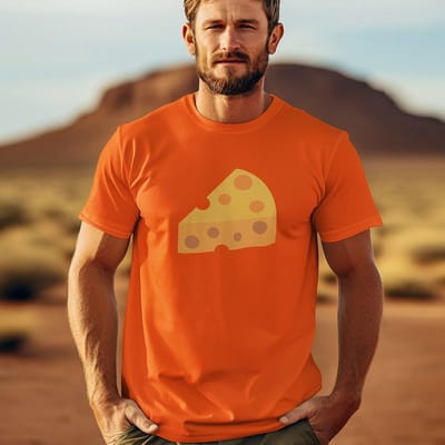 Oranje Koningsdag WK & EK T-shirt - Maat XS - Kaas - Heren Feestkleding & Carnavalskleding