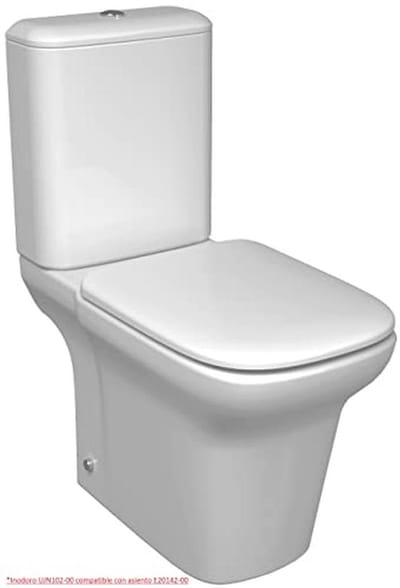Witte Toiletbril met Langzame Sluiting en Metalen Scharnieren