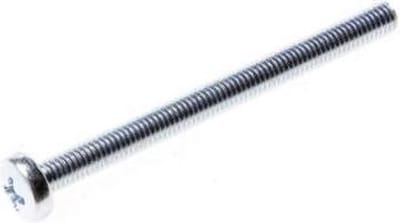 Hoenderdaal Metaalschroef cilinderkop verzinkt 4.8 M8 x 80mm
