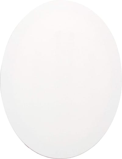 Schildersdoek Ovaal per 4 verpakt
