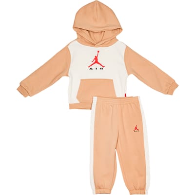 Jordan Mj Air Hbr Trainingspakken Baby - Bruin - Maat 74 - 80 CM - Katoen Fleece