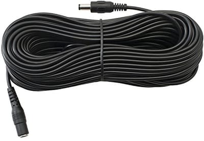 Verlengkabel 2,1 mm x 5,5 mm voor 12V - 15 meter DC Kabel voor CCTV