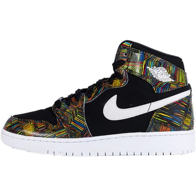 Air Jordan 1 Retro High 'BHM' Gs 739640-045 36.5 black
