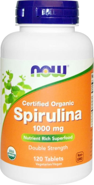 Spirulina 1000mg Organic - 120 tabl