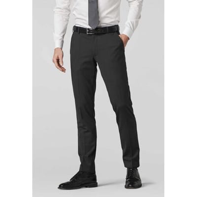 Meyer Broek Oslo Tropical Wool Travel Flex Waistband 4-Way-Stretch Antraciet / male