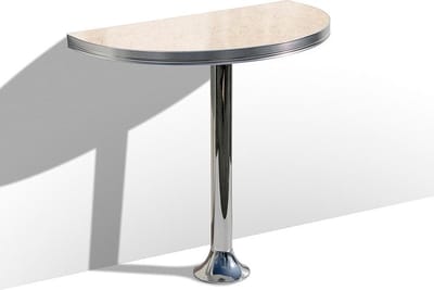 Bel Air Retro Wandtafel WO-12/TB-103 Antique White