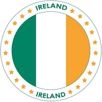 Bierviltjes Ierland - 50x stuks - landenthema - versiering - onderzetter