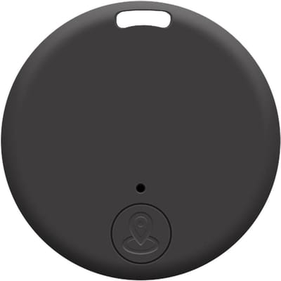 Mini Tracker - Zoekhulp - Dingen Terugvinden - Tweeweg Alarm - 11.7 x 7.2 cm - Zwart