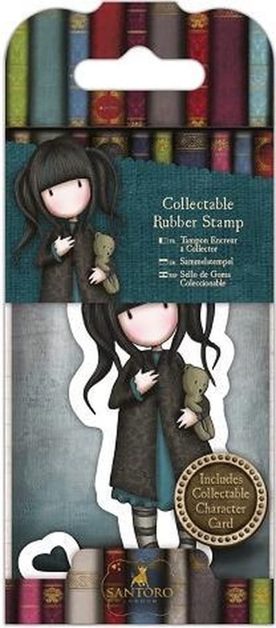 Gorjuss: Collectable Mini Rubber Stamp - Santoro - No. 39 The Lost Heart (GOR 907419)