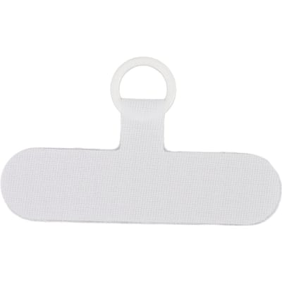 Universele Mobiele Telefoon Lanyard Patch Nylon Mobiele Telefoon Hangtouw Tab Verbindingsbevestiging Wit