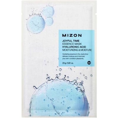 Mizon Joyful Time Essence Mask Hyaluronic Acid 23 g - Esencjonalna maska z kwasem hialuronowym