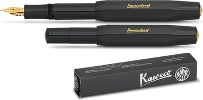 Kaweco Classic Sport - Vulpen - Medium punt - Zwart