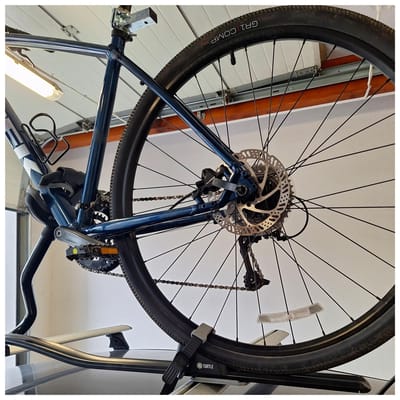 Dakdrager fietsendrager TURTLE PRO-S Zwart voor fiets + slot