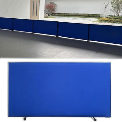 Tafeltennis Afscheiding - Sportveld Hek - Ongestoord Spel - Inklapbaar en Afneembaar - 140 x 75 cm - Blauw