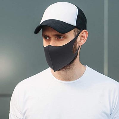 6 Pack herbruikbare gezichtsbedekkingen voor zowel mannen als vrouwen - wasbare stofmaskers