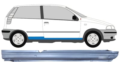 Volledige dorpel voor Fiat Punto I 1993-1999 / Rechts