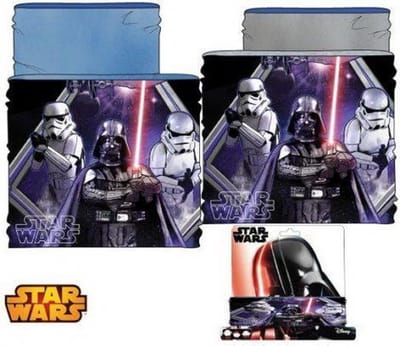 Star wars col / sjaal licht blauw