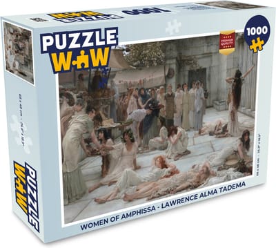 Puzzel Women of Amphissa - Lawrence Alma Tadema - Legpuzzel - Puzzel 1000 stukjes volwassenen