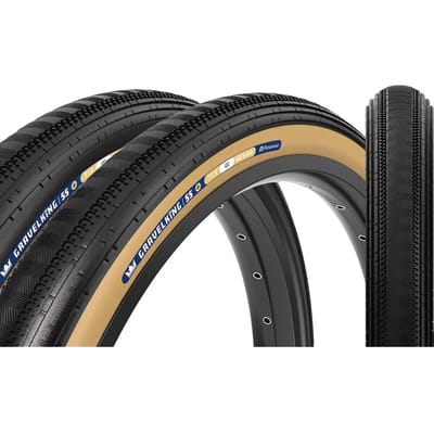 Panaracer Gravelking Semislick+ Tubeless 700c X 30 Gravelband Zilver 700C x 30