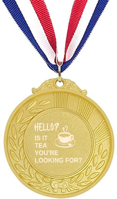 Akyol - hallo het is thee waar je naar zocht medaille goudkleuring - Thee - familie vrienden - cadeau