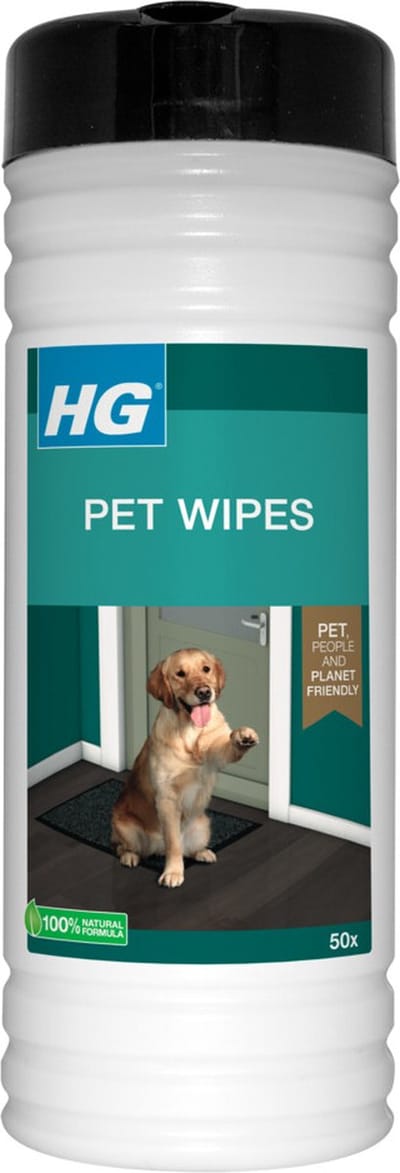 HG - Pet Wipes - Doekjes Voor Huisdieren - 50 Doekjes - 1 stuk