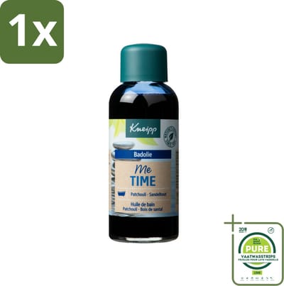1 x Kneipp - Badolie - Me-Time - Patchouli & Sandelhout - 100 ml - Badproducten - Badolie - Ontspannende Badolie - Patchouli - Sandelhout