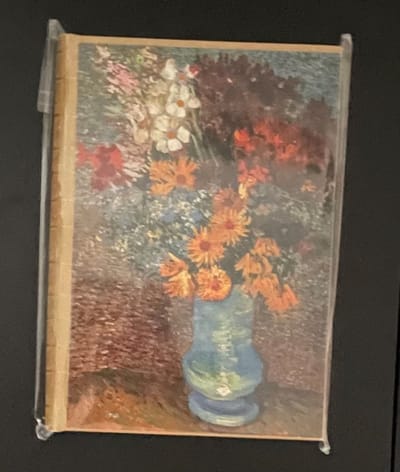 Hardcover Notitieboek 'Vaas met Margrieten en Anemonen' Vincent van Gogh