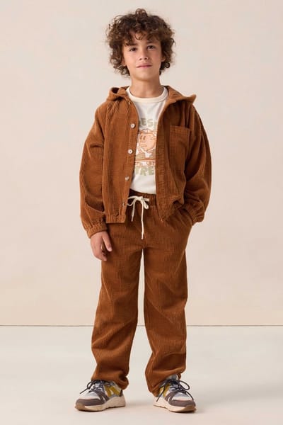 Sissy-Boy - Bruin corduroy overhemd
