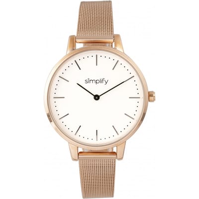 Vereenvoudig het 5800 mesh armbandhorloge