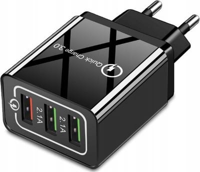 Co2® 3x USB-A - Oplader - Quick Charge 3.0 - Snelladen - 15W
