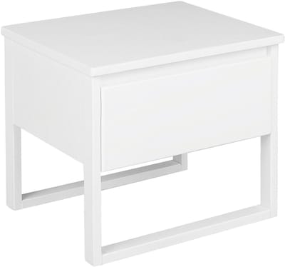GIULIA - Bijzettafel - Wit - Dennenhout