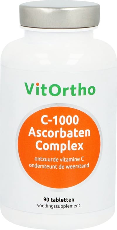VitOrtho C-1000 Ascorbaten Complex (90 tabs)