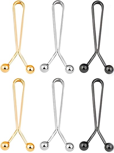 6 stuks jeans taillebanden, jeansknoop, spanbroek, clip voor te grote broeken, broeikas, jeansknoop, clip, broek, voor vrouwen, trouwjurk, trui, sieraden, accessoires